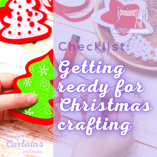 Brenda's Curtains Christmas Craft