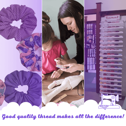 What difference does using good quality thread make to your sewing?