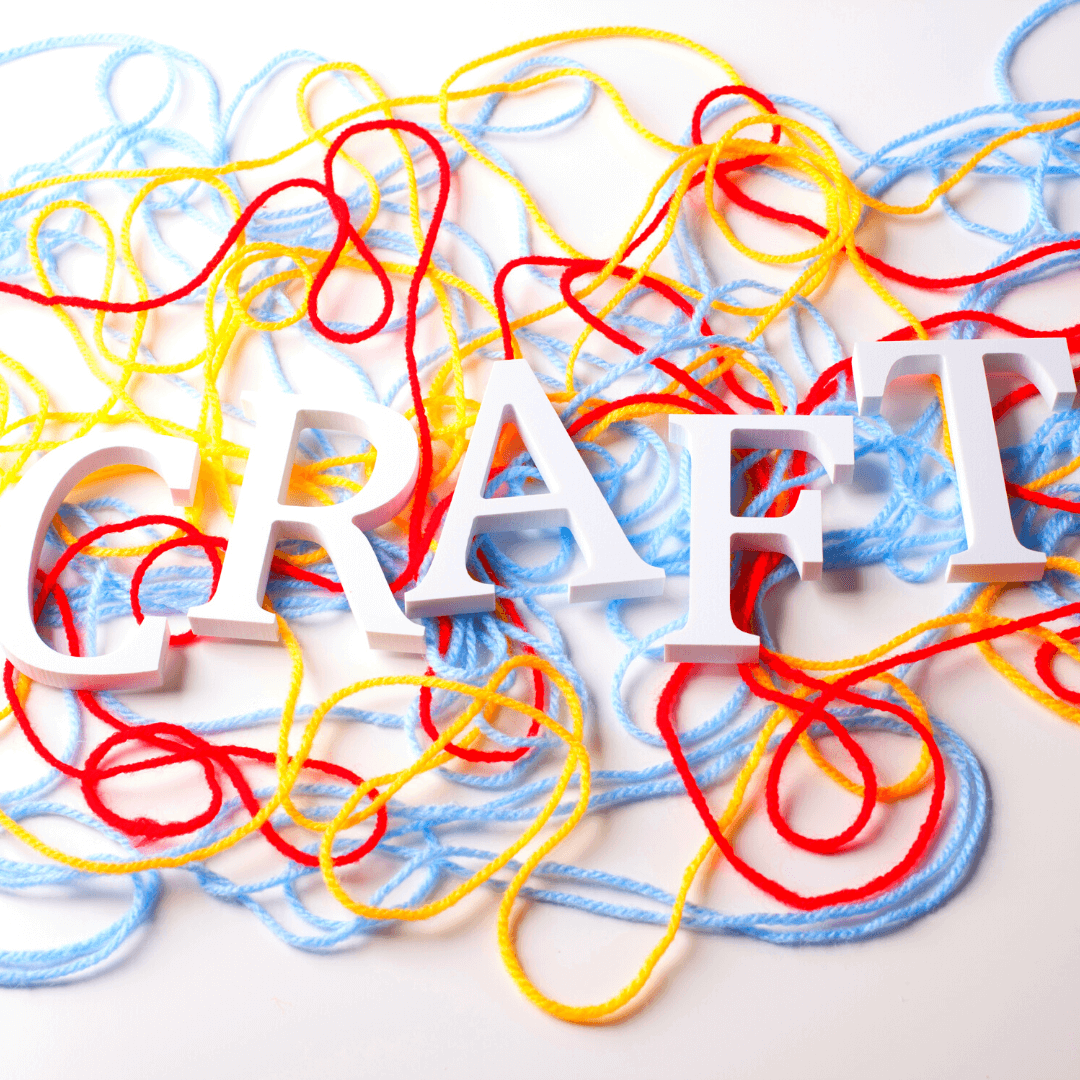 How can crafting relieves stress handa crafts and curtains