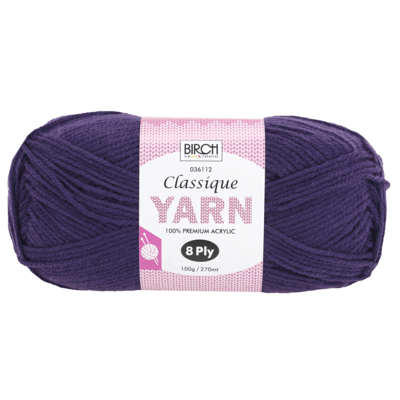 Birch Classique Yarn is perfect for arts, crochet, crafting projects