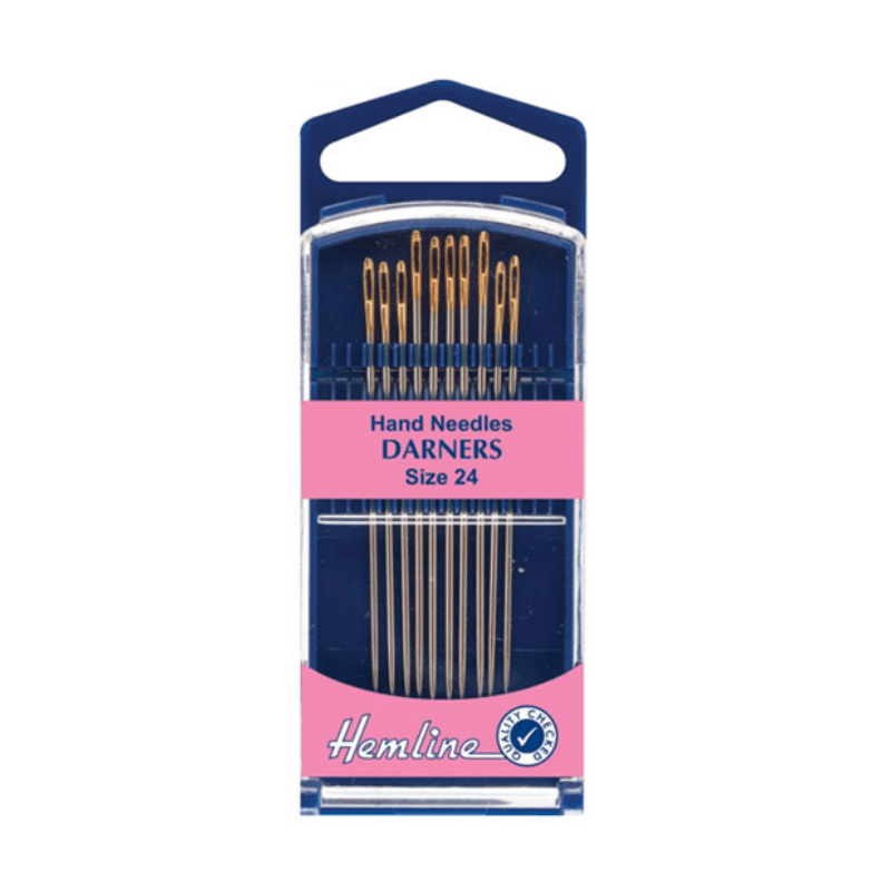 Hemline Hand Needles Darners Size 2-4