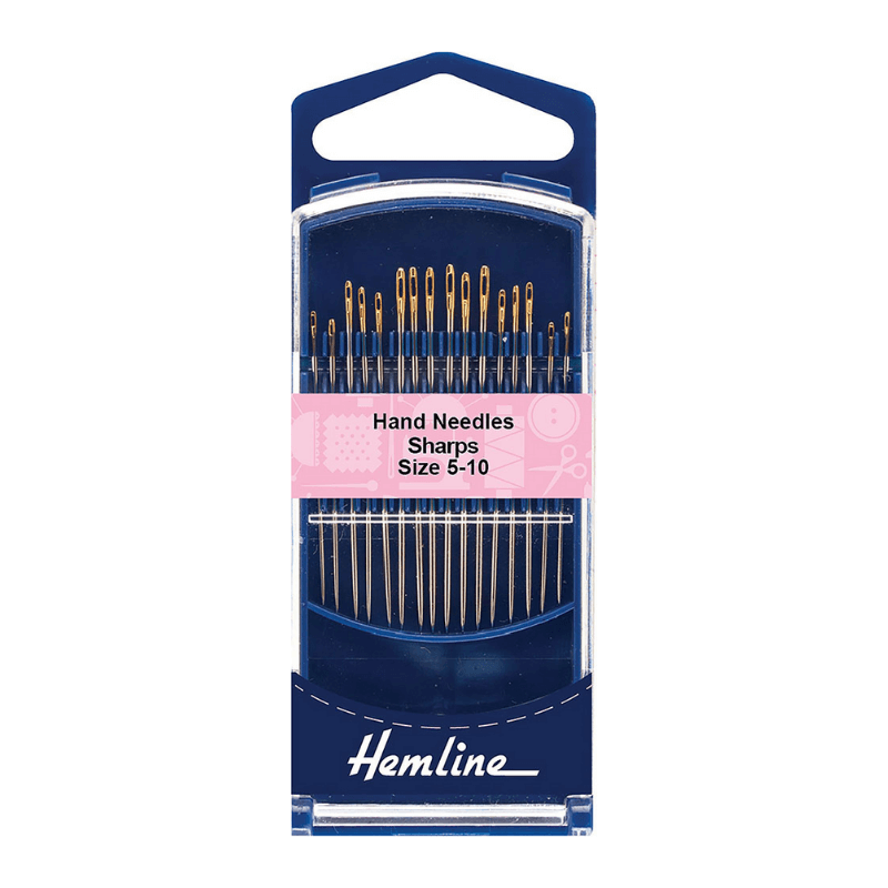 Hemline Hand Needles Sharps Size 5-10