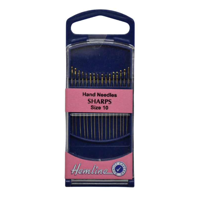Hemline Hand Needles Sharps Size 10