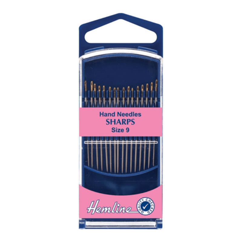 Hemline Hand Needles Sharps Size 9