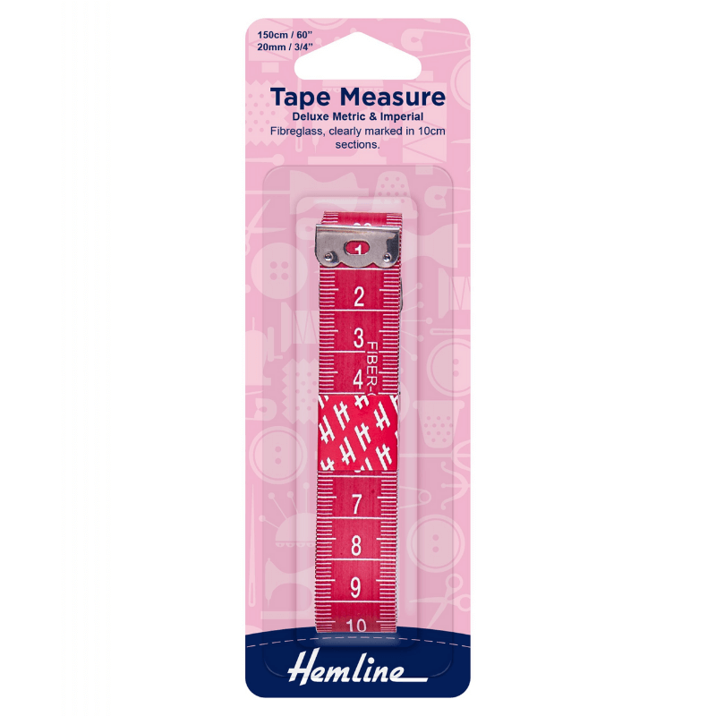 Bright Multi Colour 10cm segments are provided for quick and error-free measurements. The tape measure is made of durable fibreglass and has heavy metal tips. Perfect for tailoring and all sewing/press making projects.