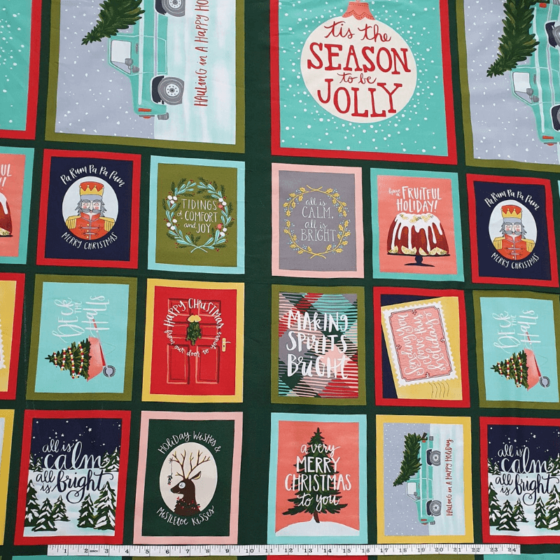 Moda 100% Premium Cotton To Be Jolly by One Canoe Two M36040-11