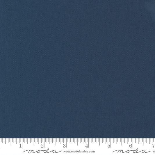 Moda Fabrics Bella Solids American Blue 9900-174