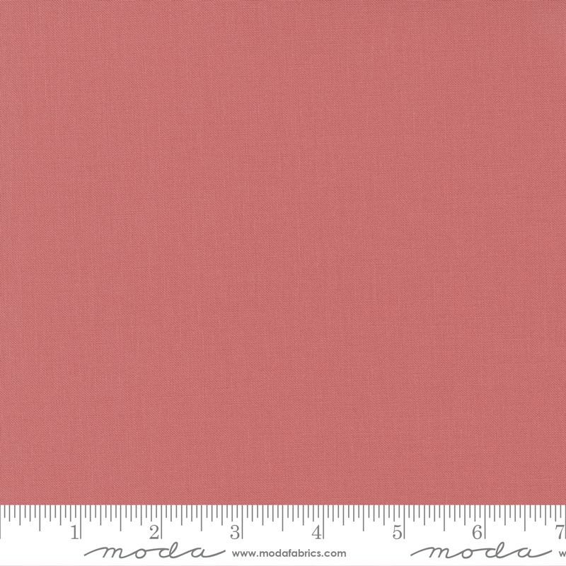 Moda Fabrics Bella Solids Coral Rose 9900-319