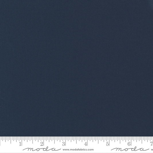 Moda Fabrics Bella Solids Navy 9900-20