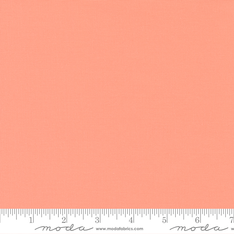 Moda Fabrics Bella Solids Peach Blossom 9900-297