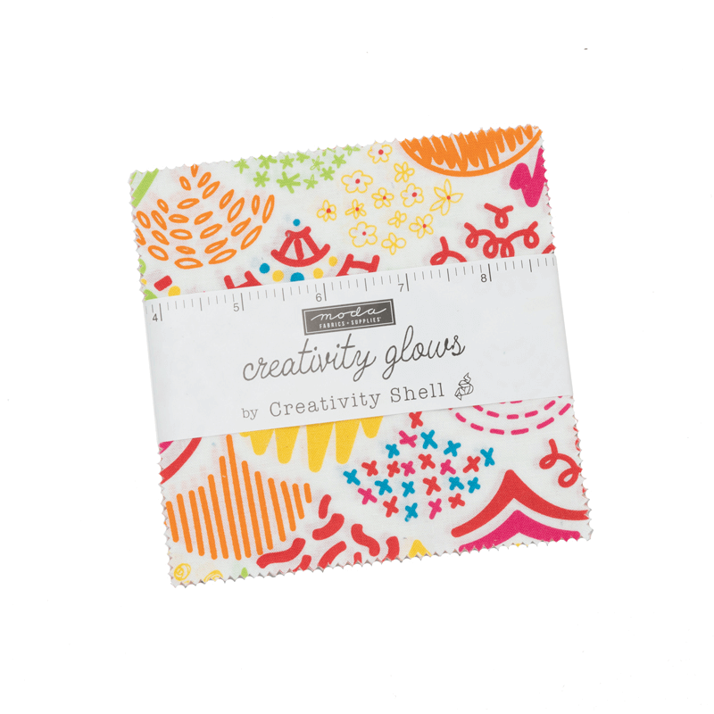 Moda Fabrics Creativity Glows Charm Pack 47530PP