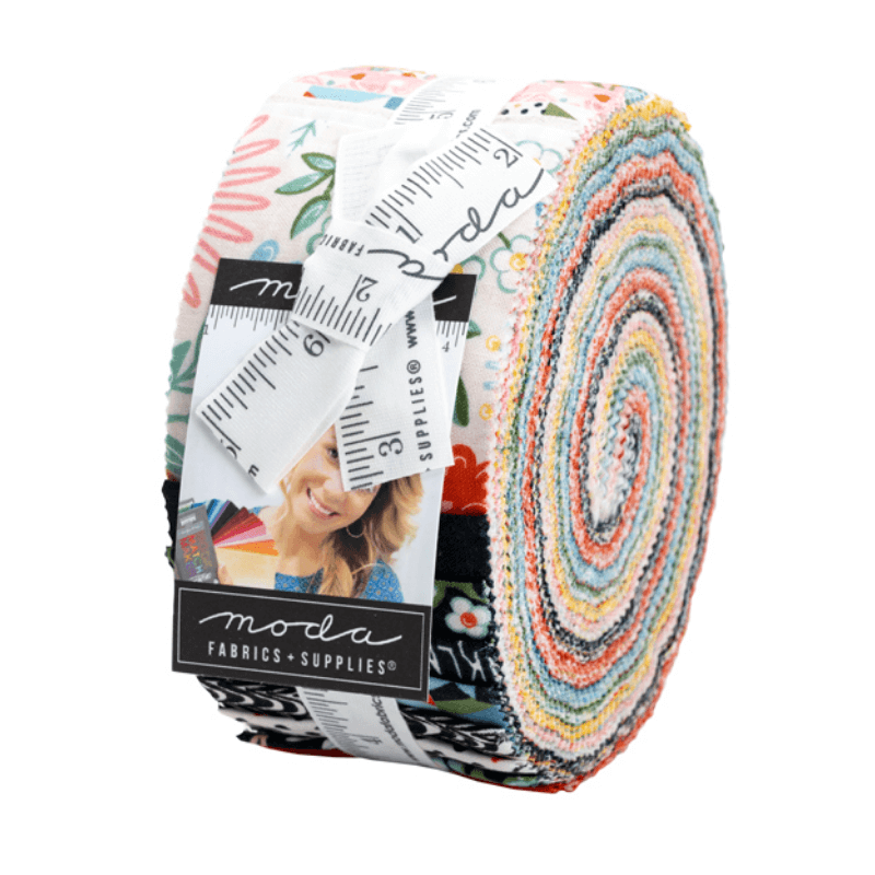 Moda Fabrics Frankie Jelly Roll Precuts 30670-JR