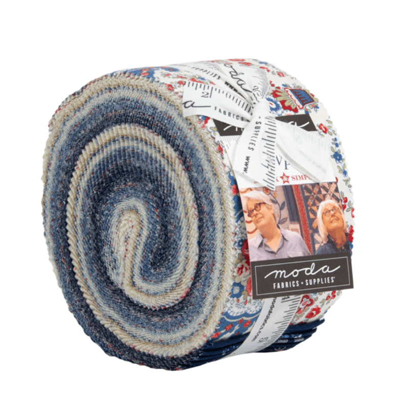 Moda Fabrics Newport Jelly Roll 14930JR