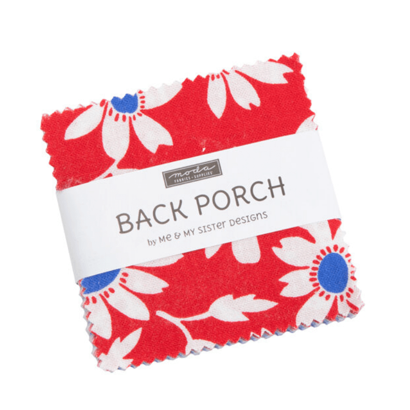 Moda Fabrics Back Porch Pre Cuts Mini Charm Pack 22390MC