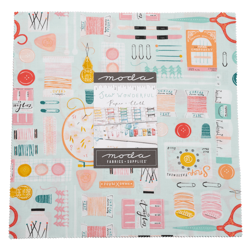 Moda Fabrics Sew Wonderful Layer Cake 25110LC