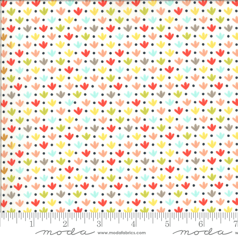 Moda Fabrics Happy Days Tulip Multi 37602-11