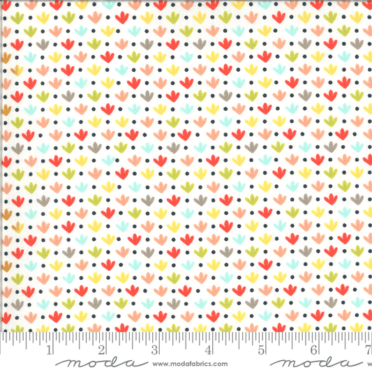Moda Fabrics Happy Days Tulip Multi 37602-11