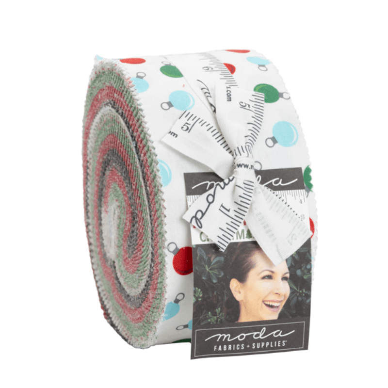 Moda Fabrics Holiday Christmas Jelly Roll 20740JR