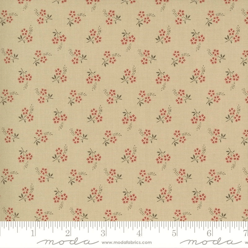 Moda Fabrics Jardin De Fleurs Tuileries - Roche 13897-20