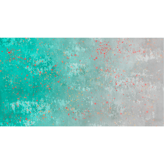 Moda Fabrics Lipstick Cowgirl Aqua Grey 31725-11