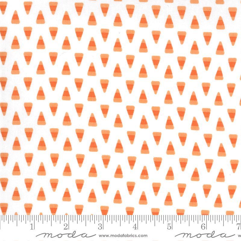 Moda Fabrics Midnight Magic 2 Ghost Candy Corn 24103-11