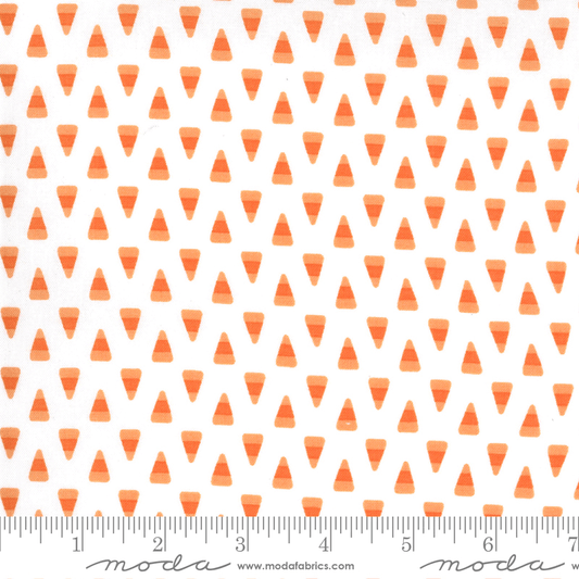 Moda Fabrics Midnight Magic 2 Ghost Candy Corn 24103-11