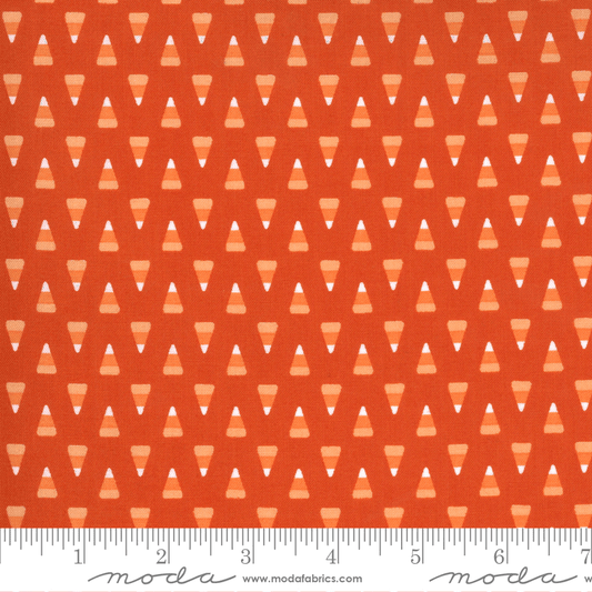 Moda Fabrics Midnight Magic 2 Pumpkin Candy Corn 24103-13