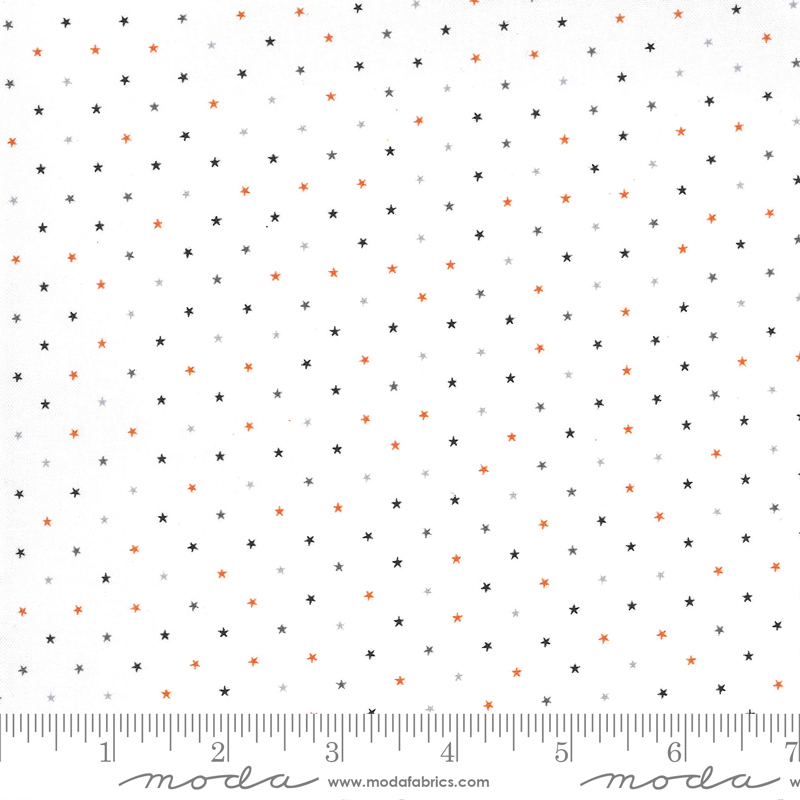 Moda Fabrics Midnight Magic 2 Ghost Tiny Stars 24106-11