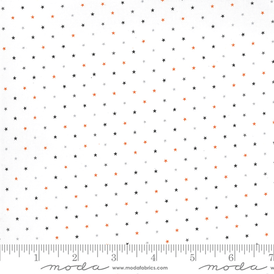 Moda Fabrics Midnight Magic 2 Ghost Tiny Stars 24106-11
