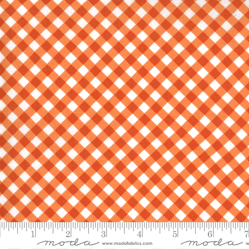 Moda Fabrics Midnight Magic 2 Pumpkin Crisscross 24107-11
