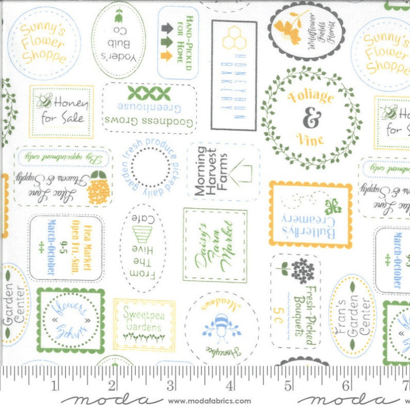 Moda Fabrics Spring Brook Cloud Seed 29115-31