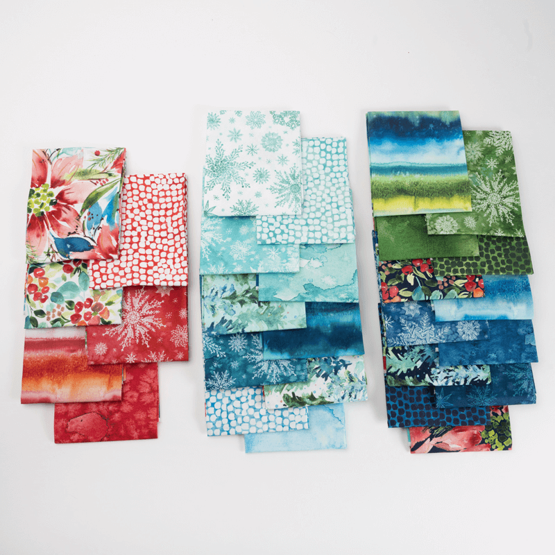 Moda Fabrics Starflower Christmas Layer Cake 8480LC