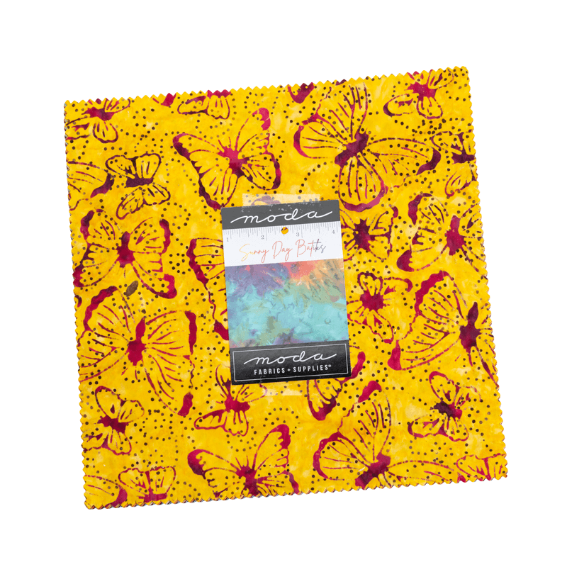 Moda Fabrics Sunny Day Batiks Layer Cake 4358LC