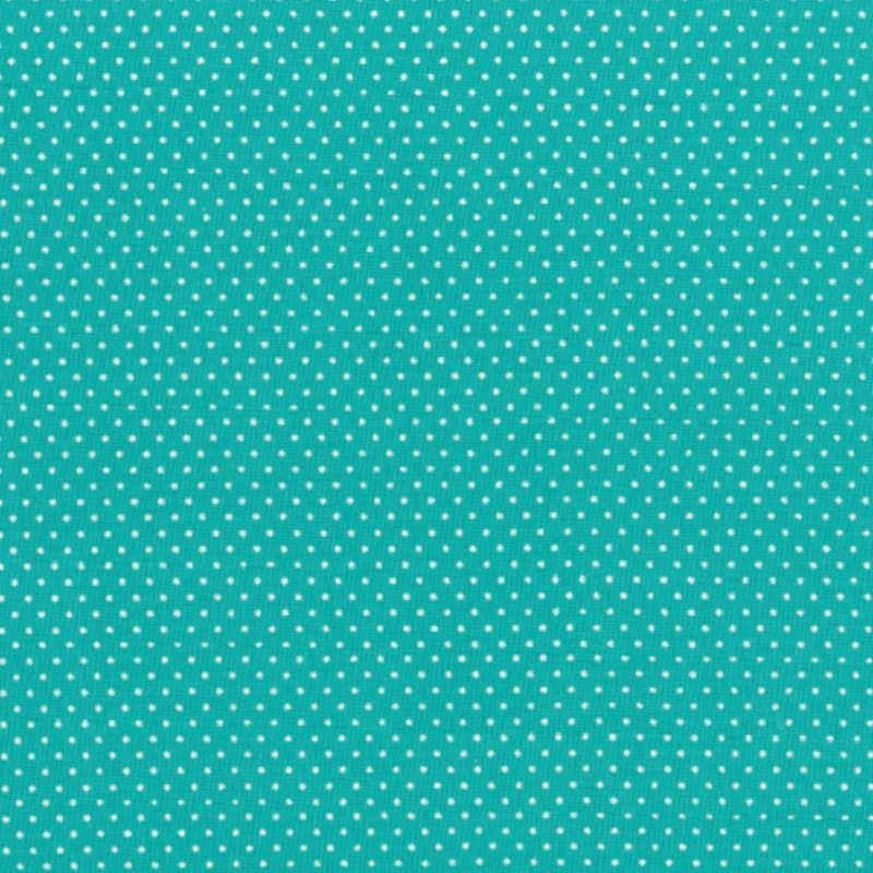 Sew Easy Fabric Micro Dot Series 100% Cotton Aqua