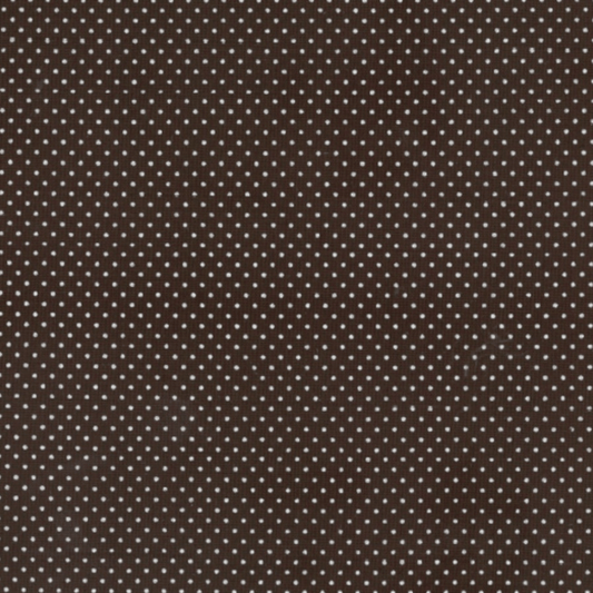Sew Easy Fabric Micro Dot Series 100% Cotton Brown