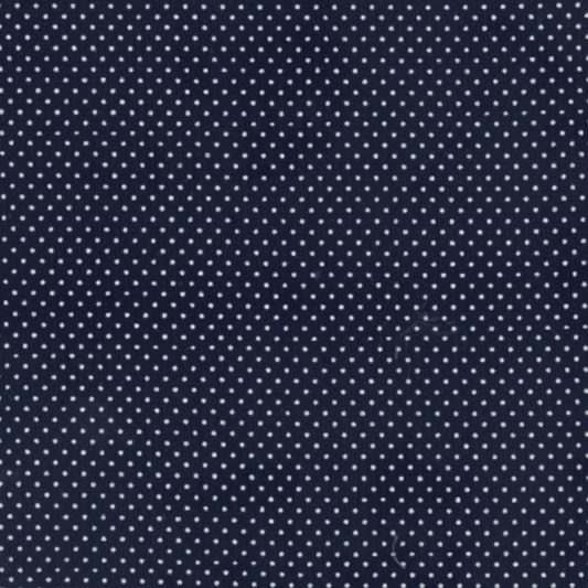 Sew Easy Fabric Micro Dot Series 100% Cotton French Navy