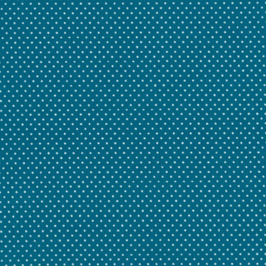 Sew Easy Fabric Micro Dot Series 100% Cotton Turquoise