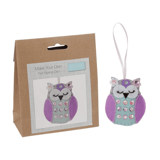 Trimits Felt Craft Kit Owl