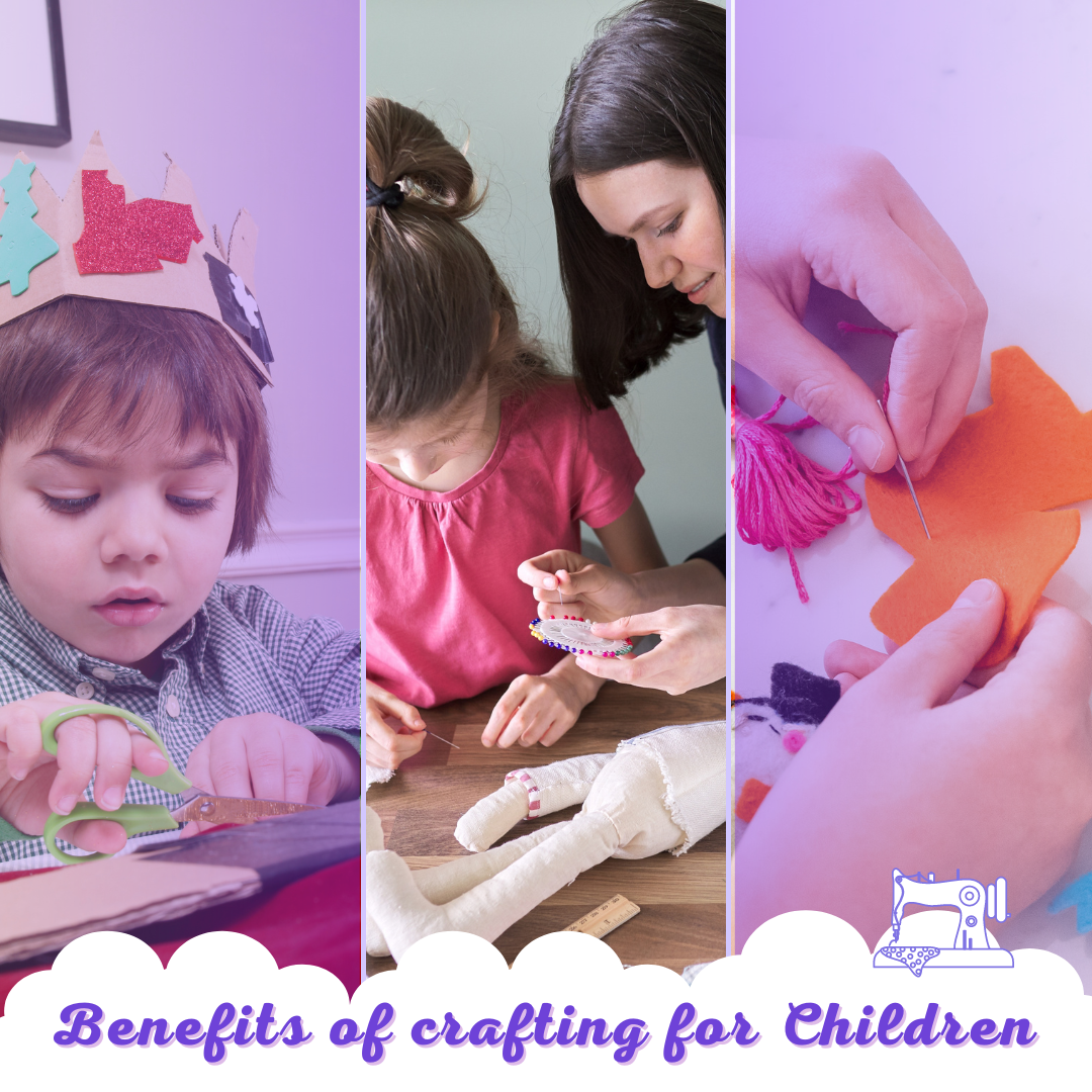 benefits of crafting for child's self development