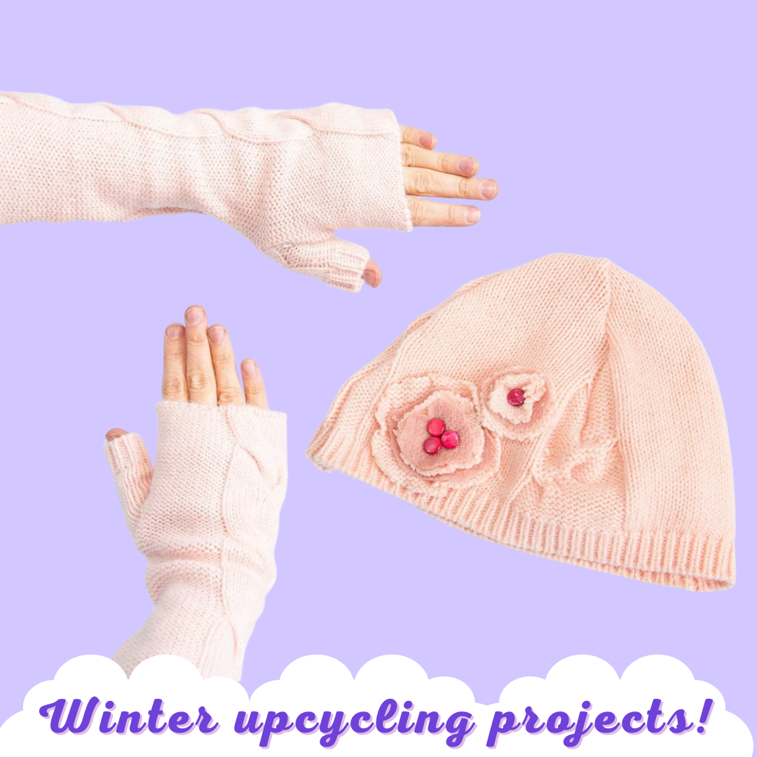 Crafty winter projects with wool ~ upcycling and new