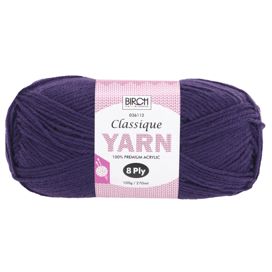 Birch Classique Yarn is perfect for arts, crochet, crafting projects
