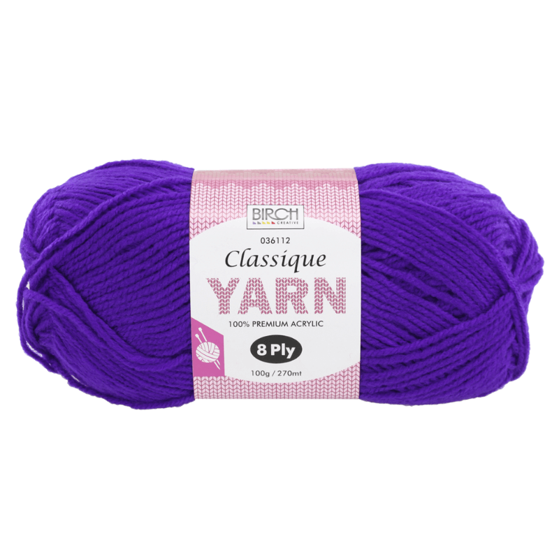 Birch Classique Yarn is perfect for arts, crochet, crafting projects