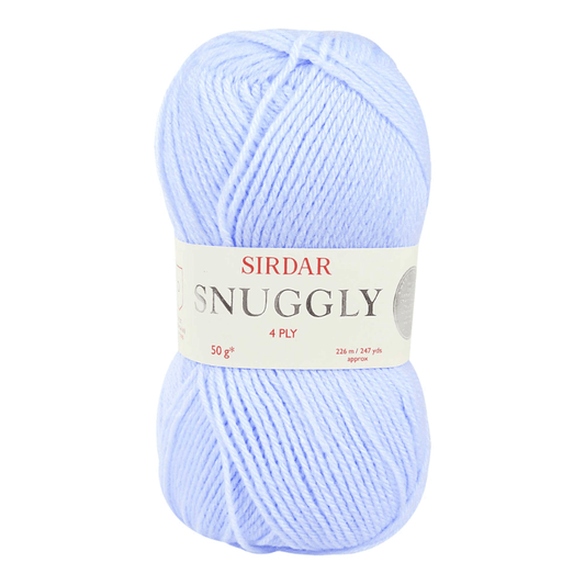 Sirdar Yarn Snuggly perfect for clothing, accessories, and blankets for tiny and newborn baby knits