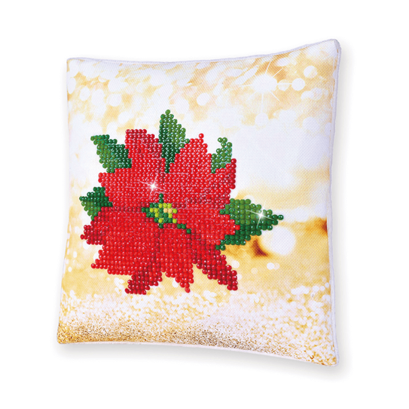 With our all-inclusive Diamond Dotz Decorative Pillows, you can add to your home decor or gift it to a loved one. Simply fill with Diamond Dotz, decorate with Diamond Dotz, and zip close. 