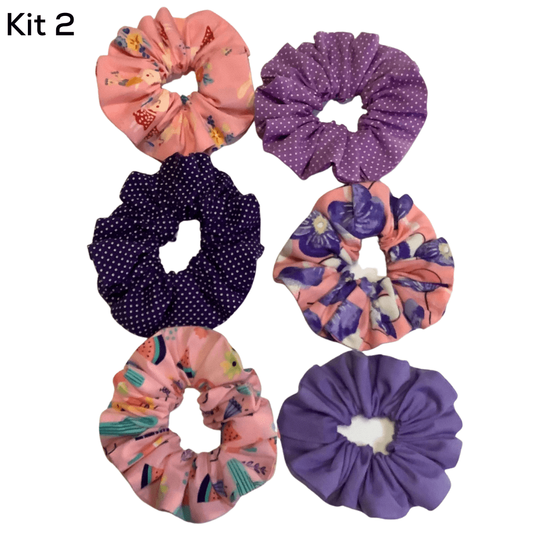 DIY Scrunchie Kit make SIX scrunchies!