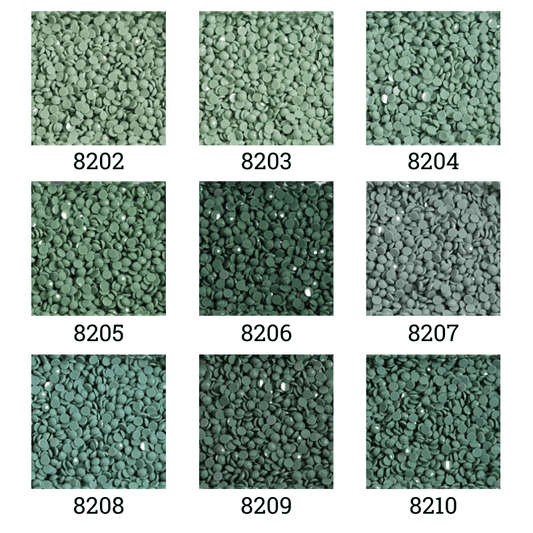 Diamond Dotz Freestyle Dots 12grams Soft Green, Apple Green, Beryl, Light Juniper 8202 8203 8204 8205 8206 8207 8208 8209 8210