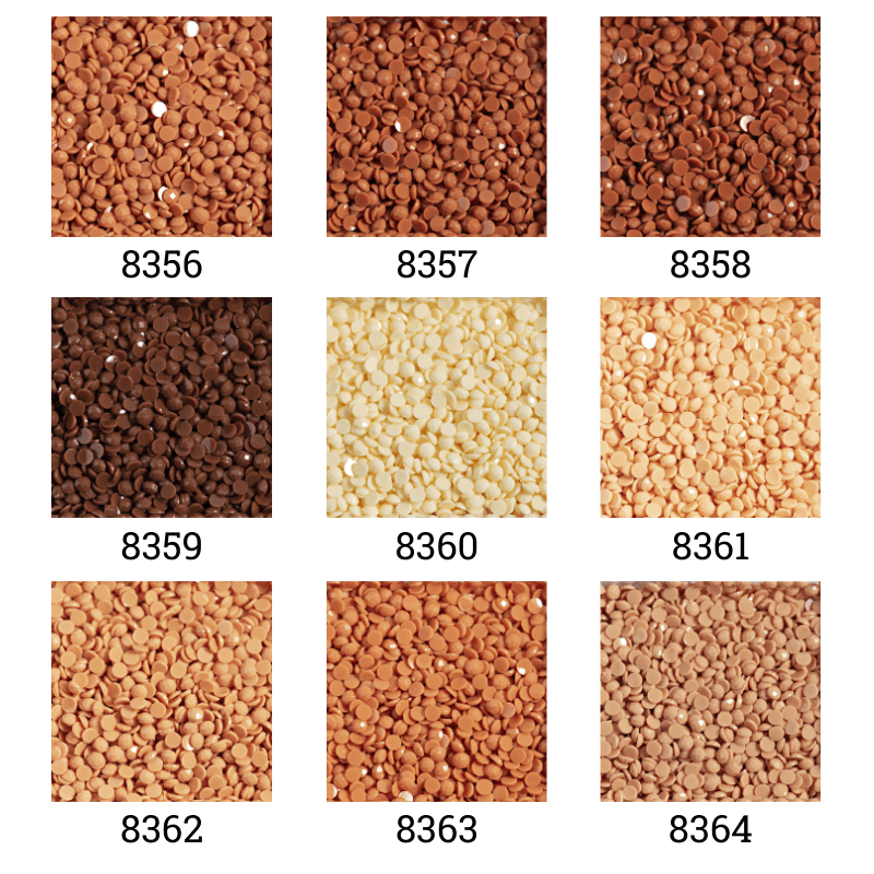 Diamond Dotz Freestyle Dots 12grams Ochre, Dark Brown, Parchment, Skin Tone 8356 8357 8358 8359 8360 8361 8362 8363 8364
