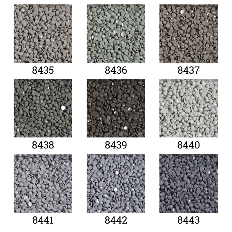 Diamond Dotz Freestyle Dots Cement, Smokey Grey, Thunder Grey, Dove 8435 8436 8437 8438 8439 8440 8441 8442 8443