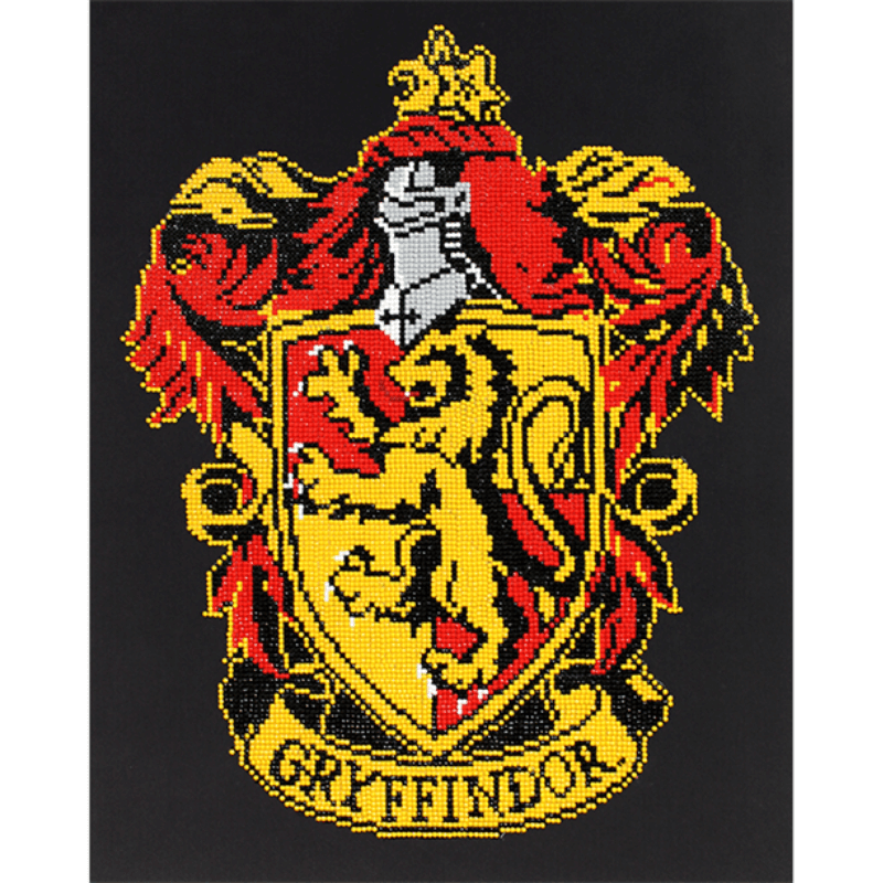 The Diamond Dotz Harry Potters Gryffindor Crest comes with everything you need to finish the project. It's simple, quick, and enjoyable to do!