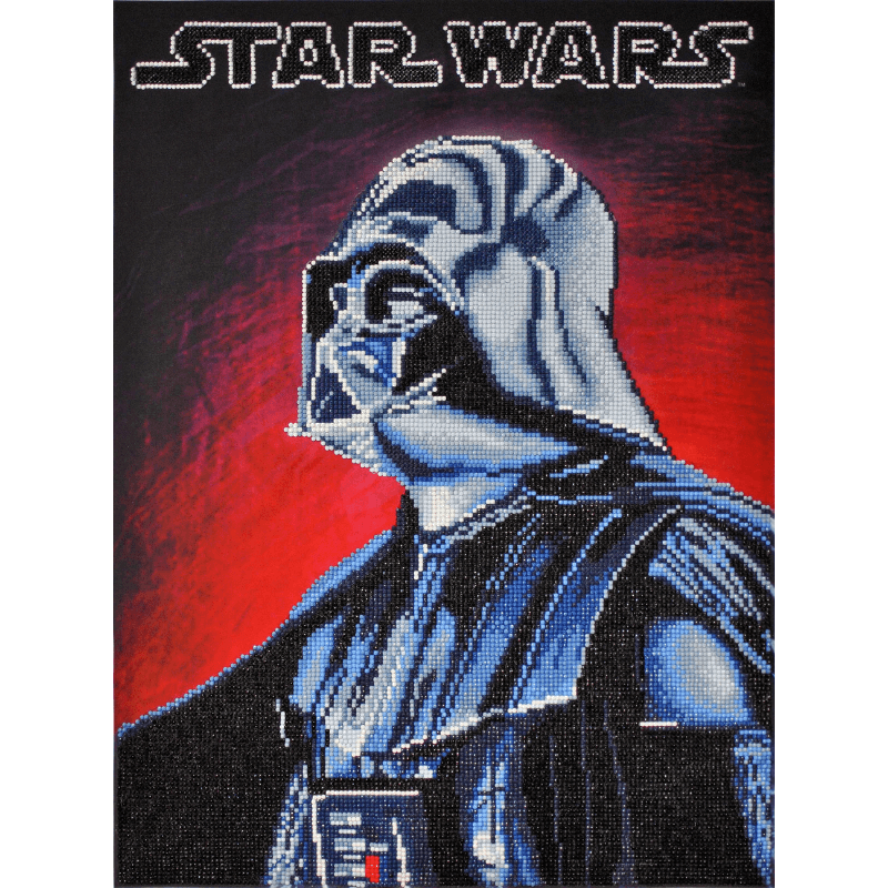 The Diamond Dotz Star Wars Darth Vader 5D Embroidery Diamond Painting Art Kit.